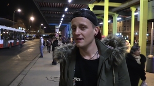Czech Hunter: Beads and Bangin' in Public