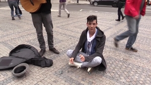 Czech Hunter: Teasing a Teen on the Streets of Prague