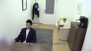 Dirty Scout: Jerking His Massive Cock