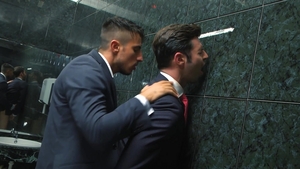 menatplay: Men's Room Frenzy: Preppy Dario & Hungry Klein