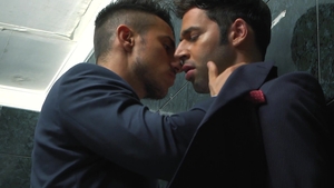 menatplay: Men's Room Frenzy: Preppy Dario & Hungry Klein