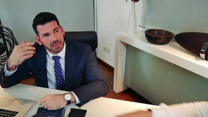 menatplay: Dickish Businessman Gets Pounded