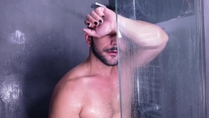 HotAFmen: Iriarte's Rugged Charm in the Shower