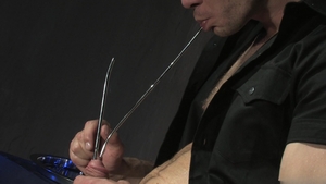 Fetish Force: Tony's Weighty Scrotum Play
