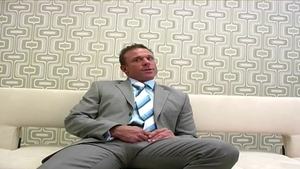 menatplay: Kevin Shows His Suit Fetish to the World