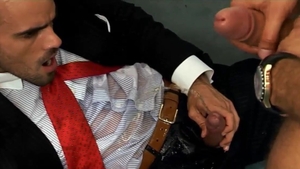 menatplay: Pee and Pounding from Frustrated Alec on Damien