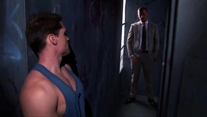 menatplay: Sweaty Cum-Stained Logan