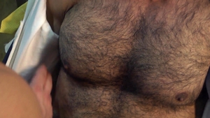 menatplay: Teasing the Dominating Hairy Muscle