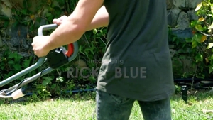 menatplay: Ricky Blue's Debut: Young Stud in Action