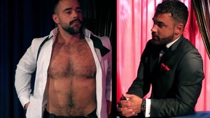 menatplay: Teddy Dominates Logan's Longing Eyes