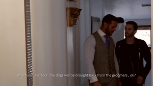 menatplay: Denis & Andy: More Than Just Walking the Dog