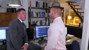 menatplay: Nervous Diego Meets Big Boss Cock