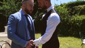 menatplay: Pouring Coffee Over His Shirt for Attention