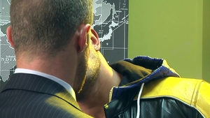 menatplay: Temptation Arrives in Leather: Dato & Landon