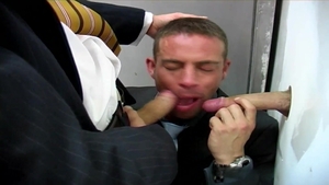 menatplay: Under the Desk Businessman Orgy