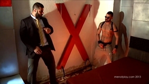 menatplay: Under the Desk Businessman Orgy