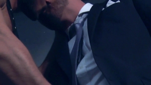 menatplay: A Blue-eyed Businessman Swallows Dato's Meat