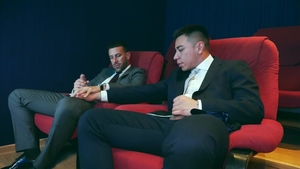menatplay: Heated Handjobs in Secret Cinema Spot