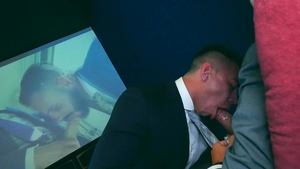 menatplay: Heated Handjobs in Secret Cinema Spot