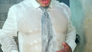 menatplay: Alan's Boner Takes Over the Shower