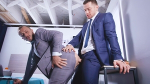 menatplay: Scissoring Zack's Pants to Reveal Twink Fun