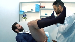 menatplay: Hairy Ass Rimming in Clinic