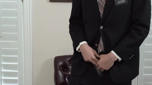 Missionary Boys: Elder Dudley Stripped for Training