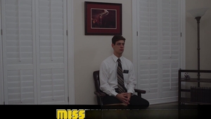 Missionary Boys: Dick-Stroking on Nelson's Desk