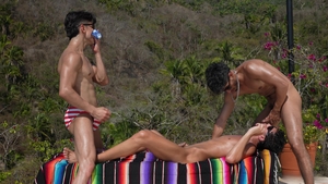 Falcon Studios: Barebacking in Nature