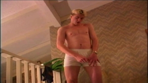 Boyz Party: Bubblebutt Teen Wanks Alone