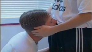 Boyz Party: Two Boys Share Their Love in the Floor