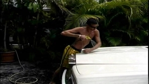Boyz Party: Big Dicked Joey Fucks Andrew at the Carwash