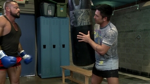 Extra Big Dicks: Mouthfuls of Man-meat: On The Exercise Mat