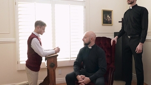 catholicboys: Threesome in the House of God