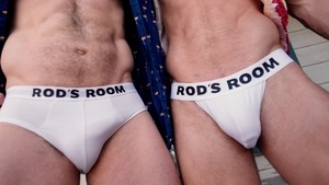 Rod's Room: Jocks Jerking Off for Joyful Journey