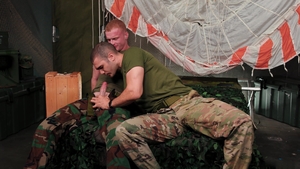 Active Duty: Sultry Studs Brody and Kyler Share Deep Secrets