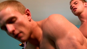 Next Door Studios: Jockstrapped Twinks Get Pounded