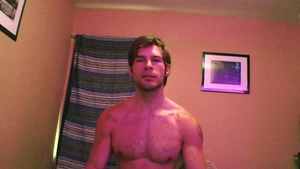 Next Door Homemade: Muscular David Goes Solo