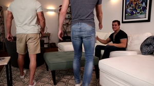 Next Door Raw: Caucasian Threesome in Dirty Action