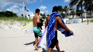 Dylan Lucas: Beach Buds Get Fucked Deep