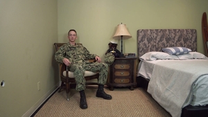 Active Duty: Young Soldier's Hard Stroker