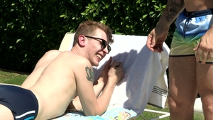 Dylan Lucas: Tanning Spray Turns Into a Wild Ride