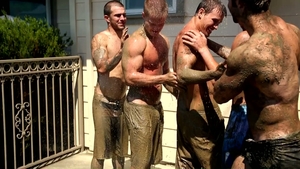Next Door Buddies: Showered in Cum - Bros Win!