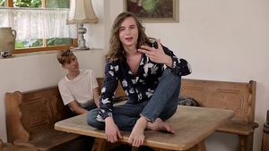 staxus: Newbie Gets Schooled in Lust by Big Dicked Twink Joel