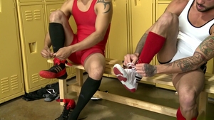 Men Over 30: Slamming to the Ground: Two Men, One Ring