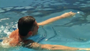 menatplay: Waterlogged Lust: Jay's Poolside Indulgence