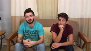 Circle Jerk Boys: Draining His Cum-Filled Balls