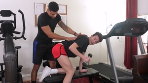 DownLow Boys: Fountain of Cum after Training