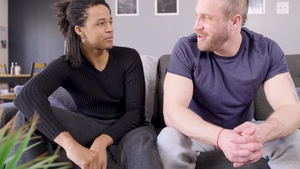 Jerk Buddies: Cumshot Shared Between Straight Pals