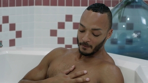 Noir Male: Bathroom Betrayal with a Twist